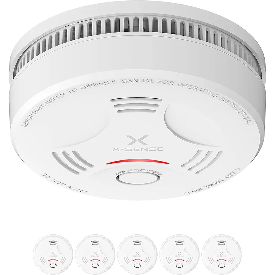 X-Sense SD11 - Rauchmelder mit 10-Jahres-Batterie, 5er-Set